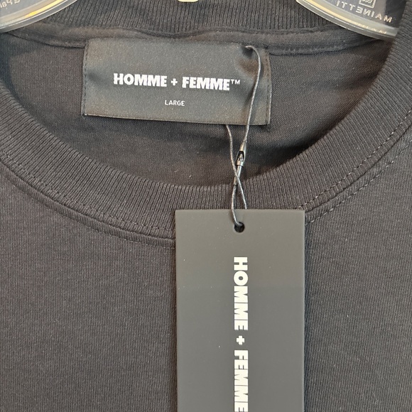 Homme and Femme Twisted Fingers Tee Mens Large - Picture 2 of 3